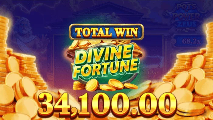 Pots of Power: Zeus - bonus sonuçlarına göre nihai kazanç
